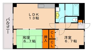 雑餉隈駅 徒歩17分 4階の物件間取画像